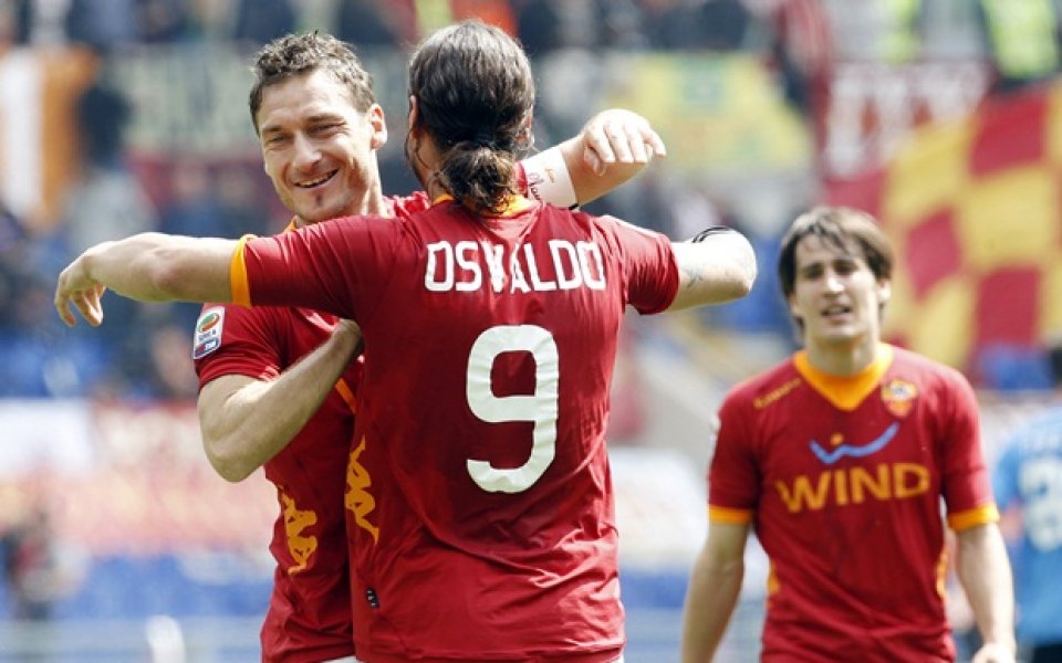 ВИДЕО и СНИМКИ: Рома разгроми Новара в мач със 7 гола