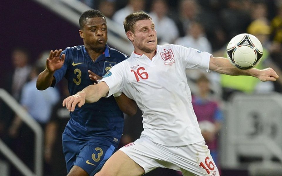 Евра: Англия игра с 15 човека в защита