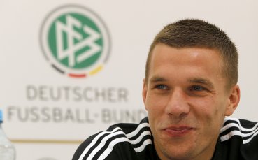 Подолски пред мач номер 100 в националния отбор на Германия