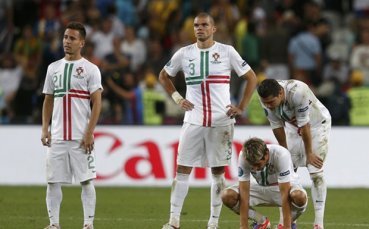В Португалия унили, но и горди след отпадането от Евро 2012