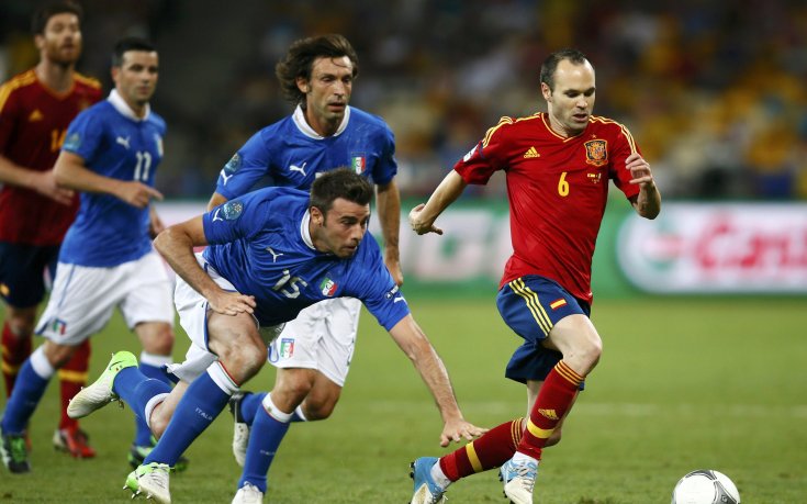 Иниеста бе избран за най-добър на Евро 2012