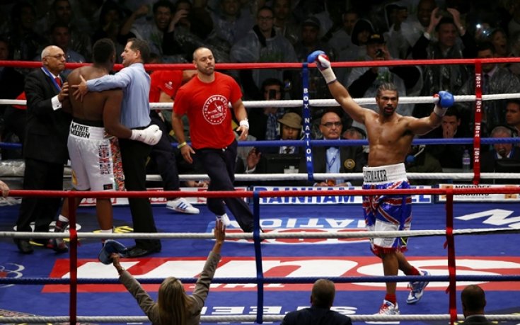 СНИМКИ: Хей си го върна на Чисора с технически нокаут