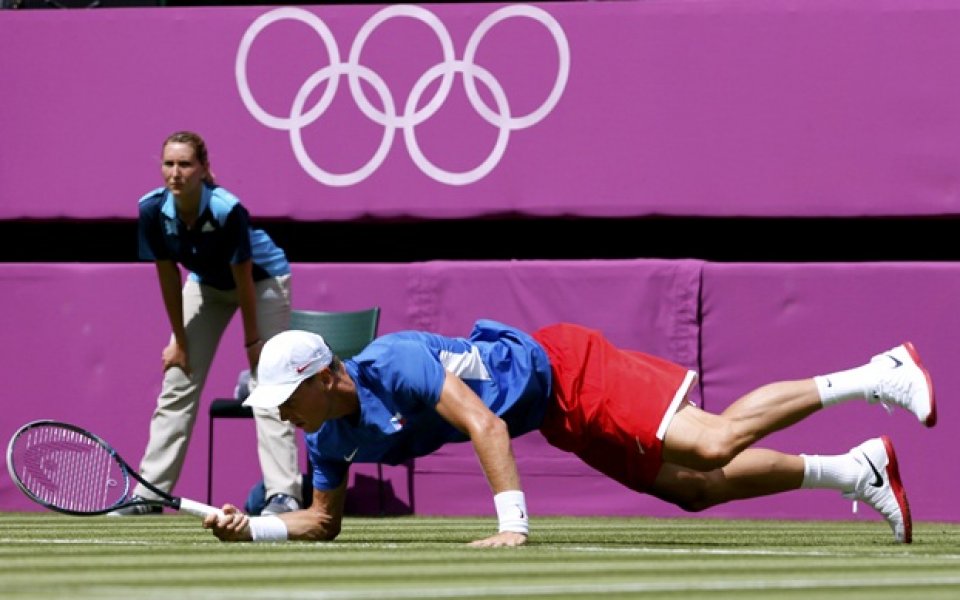 Бердих отпадна в първия кръг на олимпийския турнир  по тенис