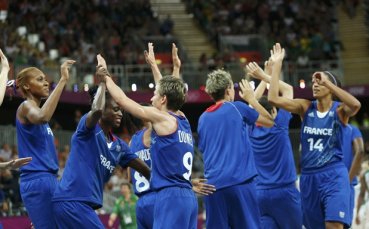 Франция победи Бразилия на олимпийския турнир по баскетбол за жени