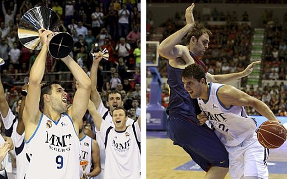 Реал Мадрид измъкна и баскетболната Суперкупа от Барселона