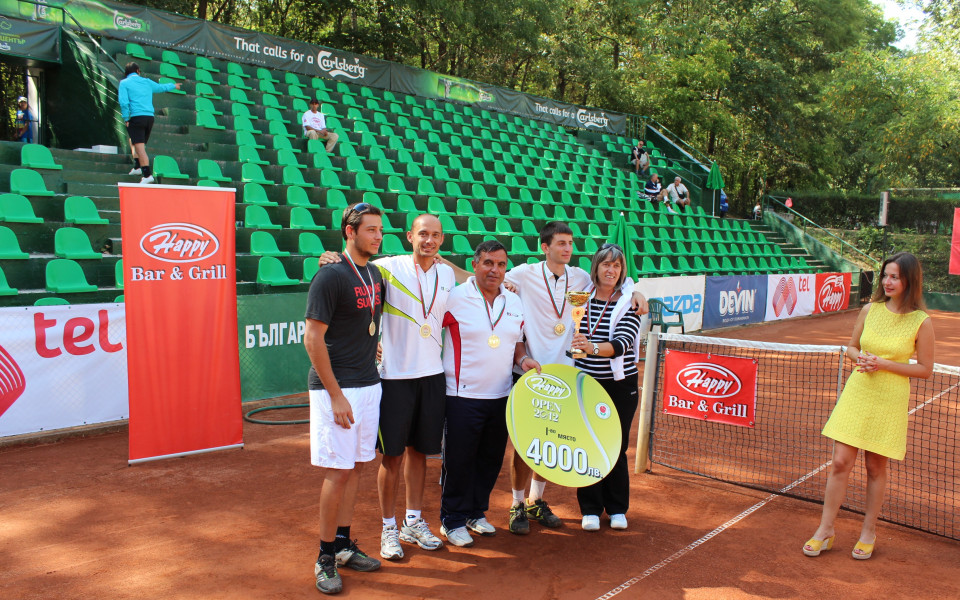 НСА спечели държавното отборно първенство по тенис
