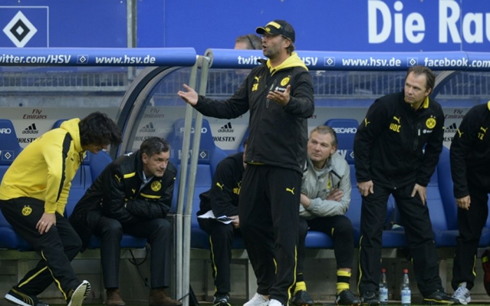 6000 евро глоба за Юрген Клоп