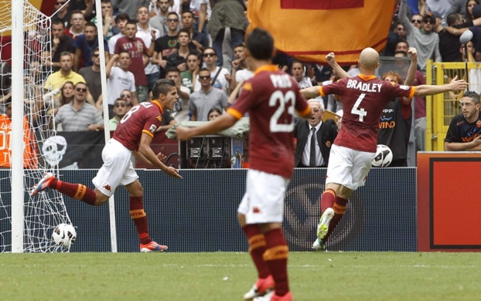 ВИДЕО: Рома с първа домакинска победа за сезона, Тоти с брилянтна асистенция