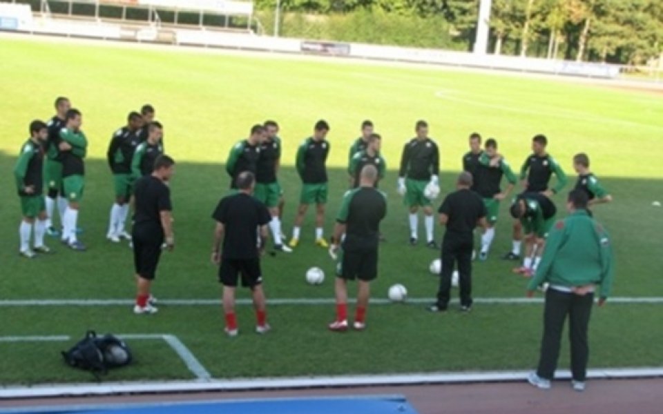 Младежките национали ще играят с Литекс в петък от 16 часа