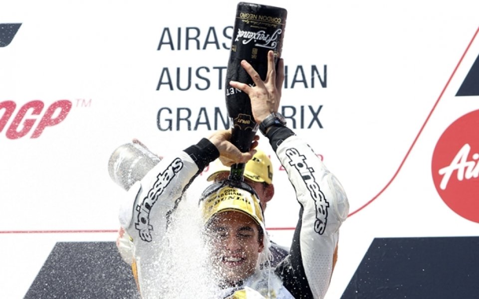 Марк Маркес спечели световната титла в клас Moto2