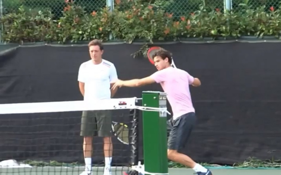 Григор Димитров с нов треньор - французинът Жан-Франсоа Башело