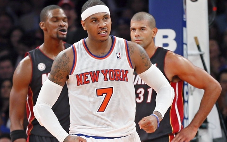 Никс зарадваха публиката в Ню Йорк с победа над шампиона Маями