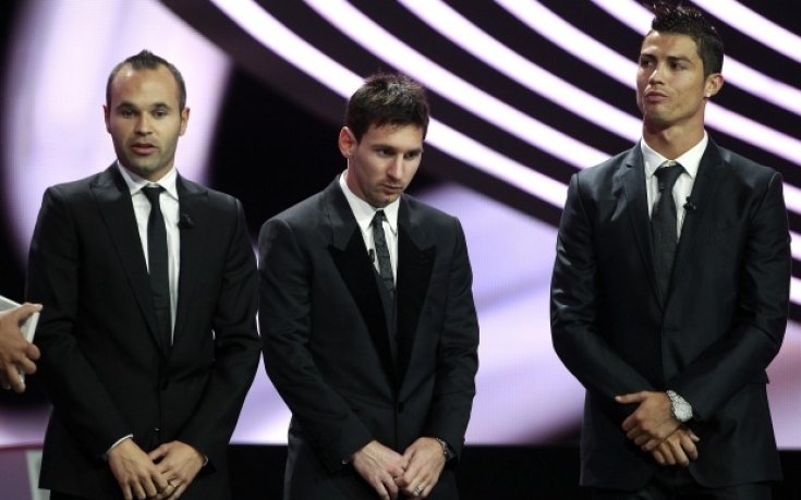 Меси, Роналдо и Иниеста в спора за Златната топка