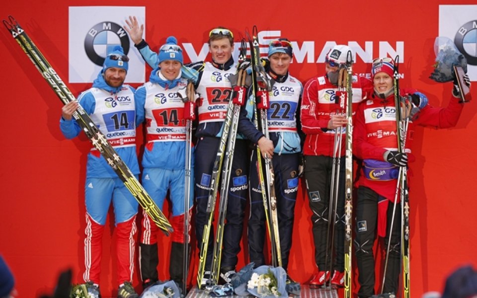 Казахстан спечели отборния спринт за мъже от Световната купа по ски-бягане