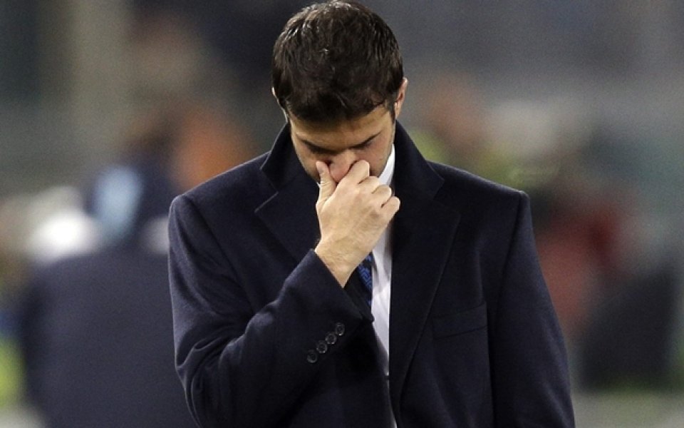 Треньорът на Интер бесен след загубата от Лацио