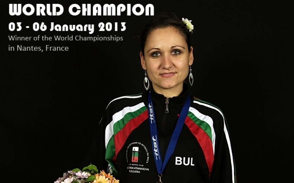 Българката Екатерина Атанасова стана световен шампион по джаги