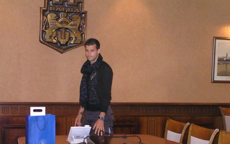 СНИМКИ: Гришо се срещна с кмета на Варна, след като обядва с Федерер