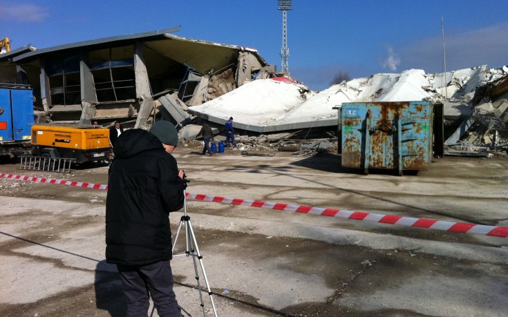 ВИДЕО и СНИМКИ: Започна разчистването на Герена след взрива