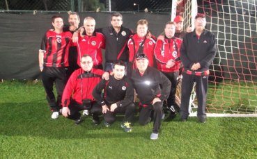 Цяла единайсеторка фенове на Локо Сф на лагер в Алания