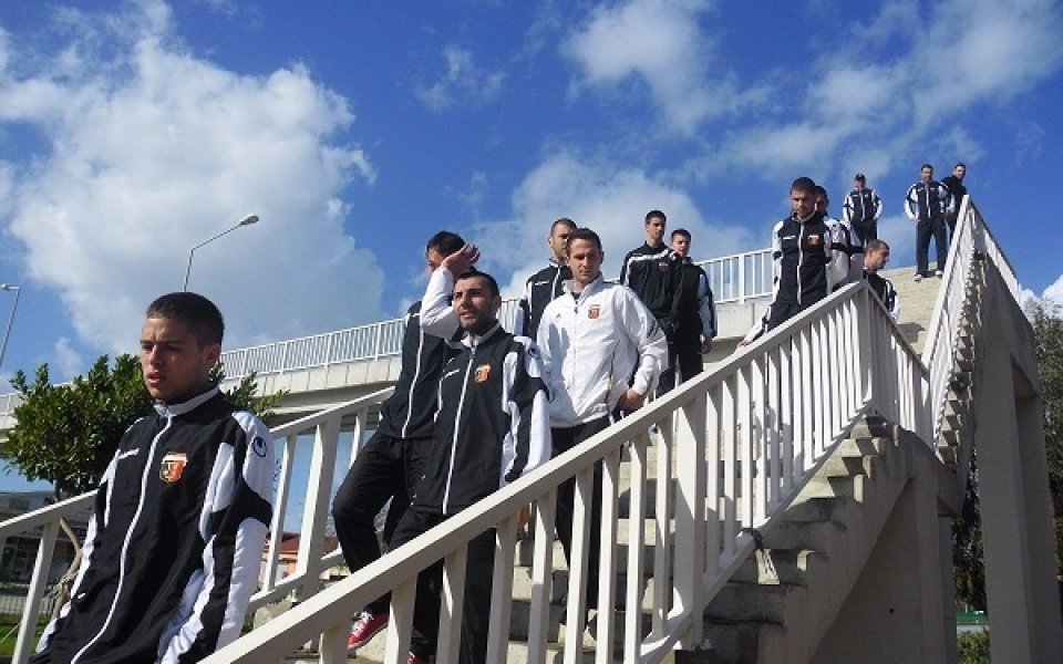 Локо Пд със сутрешна разходка преди мача с Храдец