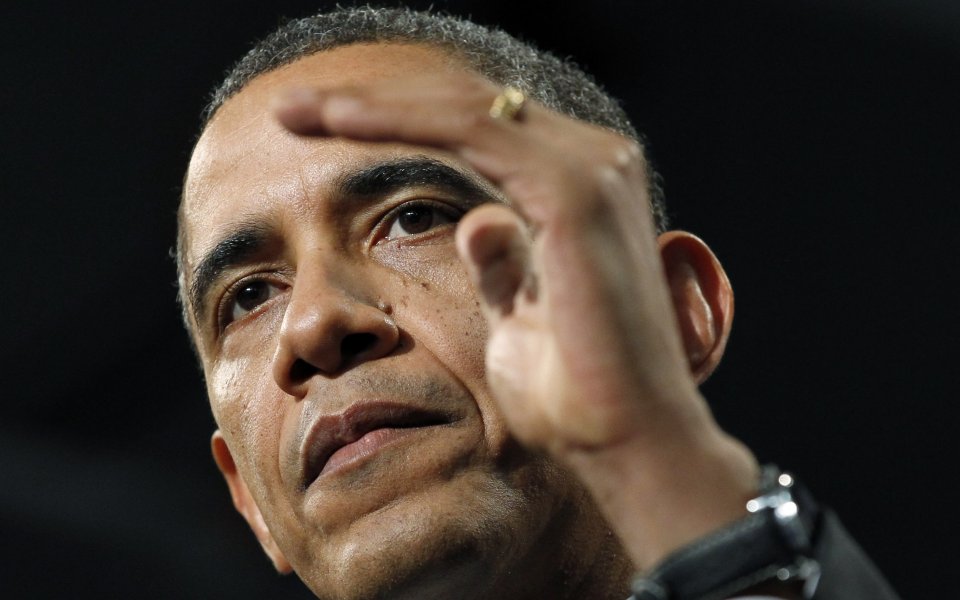 Обама поигра голф с Уудс