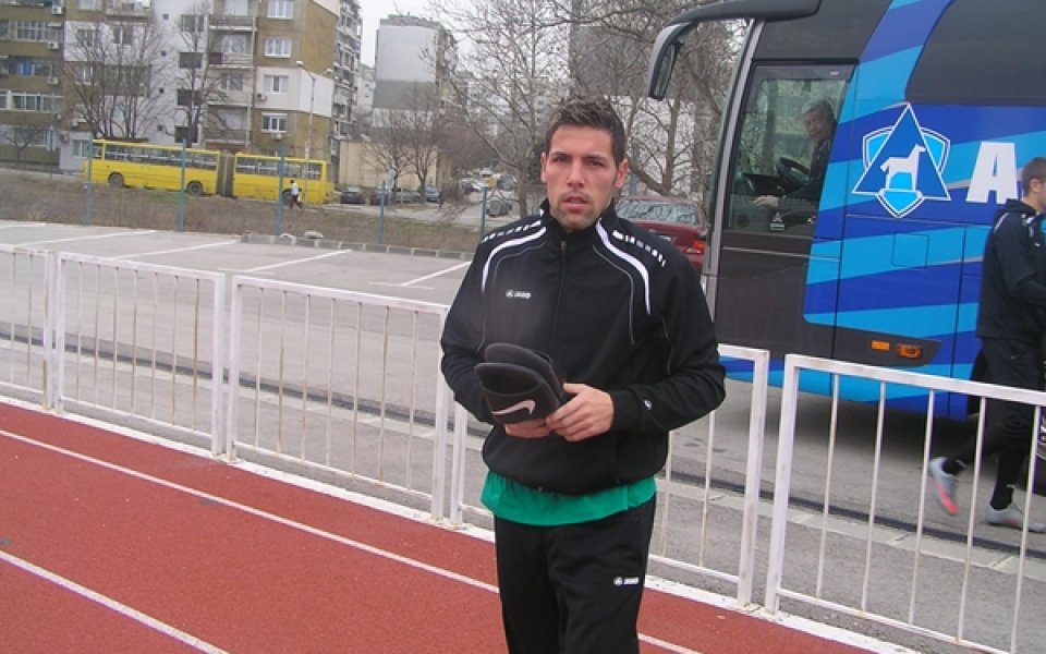 Снимки: Кристиан Идалго вече тренира с Черно море