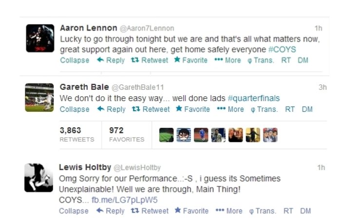 Играчите на Тотнъм се извиниха и поздравиха в социалните мрежи