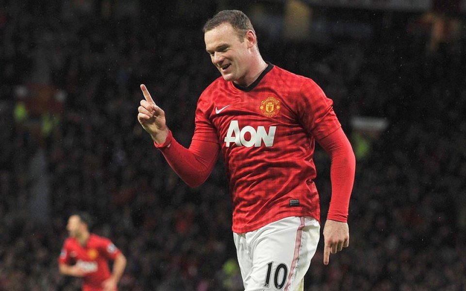 ВИДЕО: Юнайтед дръпна с 15 точки на Сити, Рууни осигури победата срещу Рединг