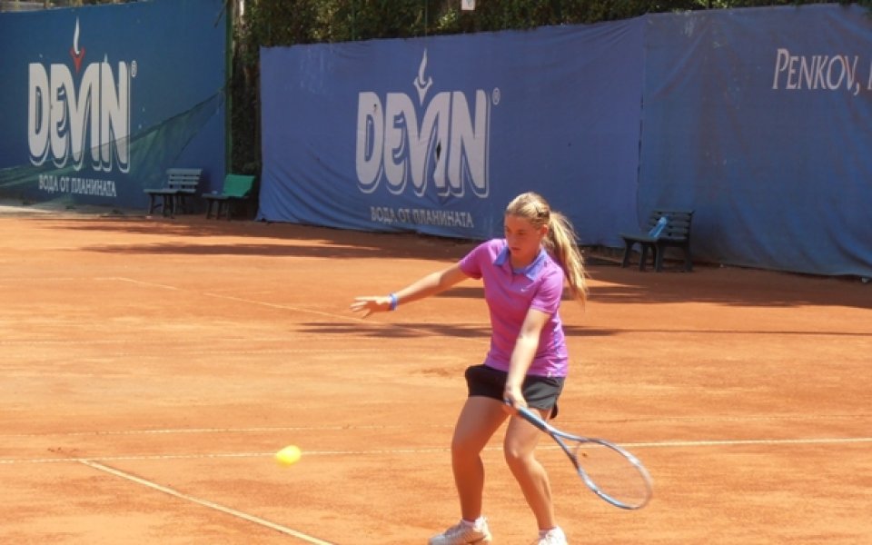 Българските тенисистки на полуфинал на Източноевропейското първенство