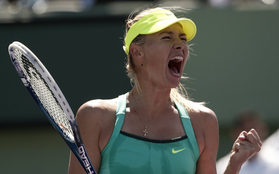 Маша Шарапова на полуфинал в Маями