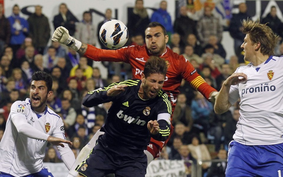 ВИДЕО: Сарагоса прекъсна серията на Реал Мадрид, взе точка