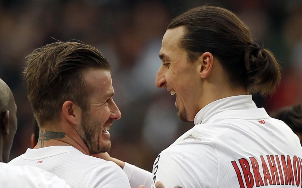 Бекъм: Златан е голяма атракция