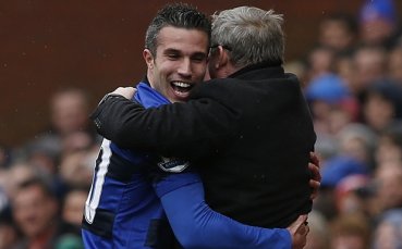 Сър Алекс в захлас от дузпата на Ван Перси