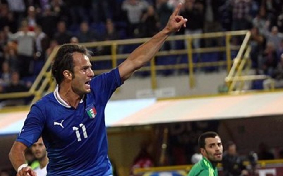 Италия загря с четири гола за Чехия