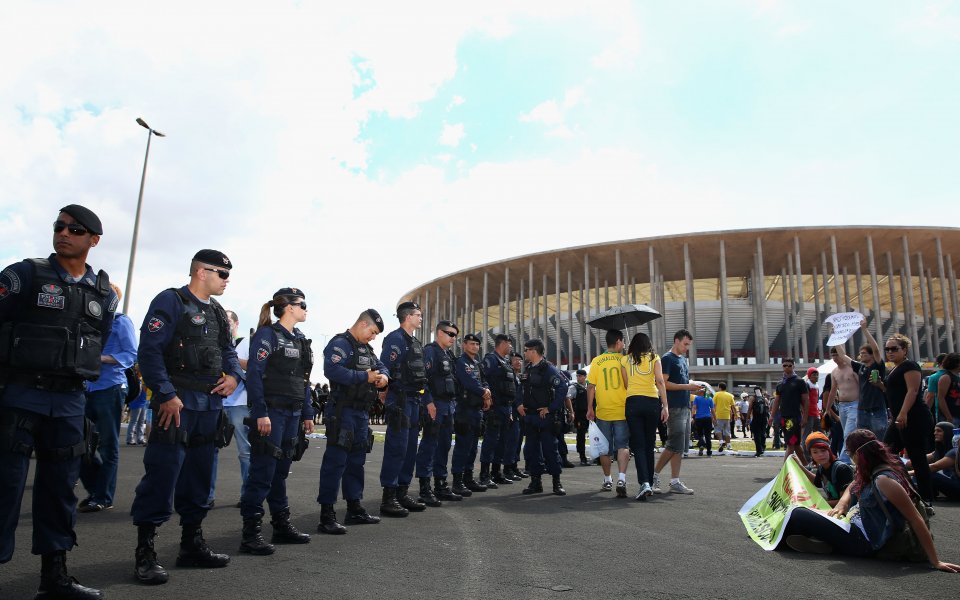 Нови протести в Бразилия срещу Мондиал 2014