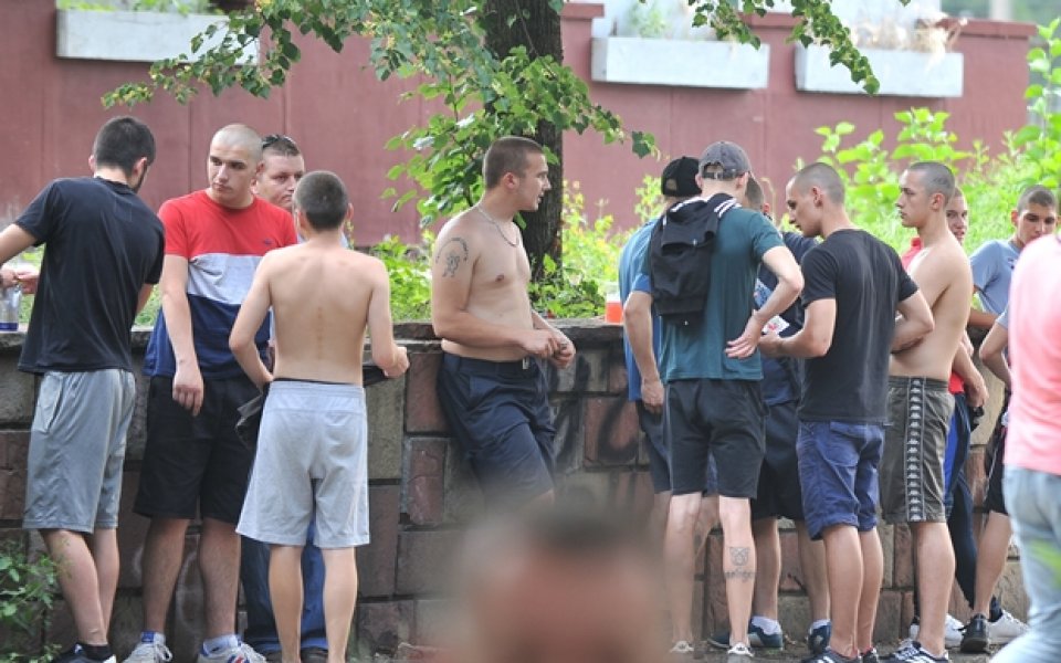 СНИМКА: Феновете на ЦСКА се събраха на „Армията“