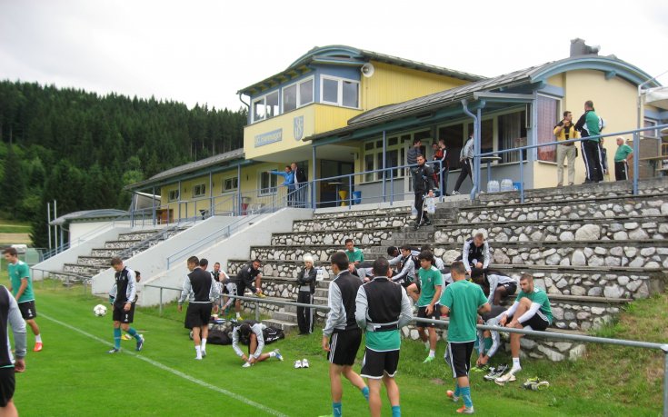 СНИМКИ: Лудогорец с първа тренировка в Австрия