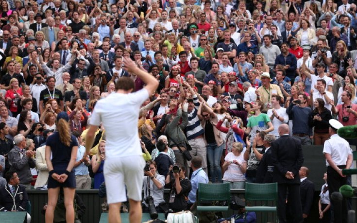 Невероятен обрат за Мъри: От 2:0  3:2, и полуфинал на Уимбълдън