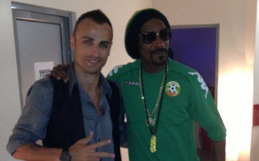 СНИМКИ: Димитър Бербатов с легендарния Snoop Dogg