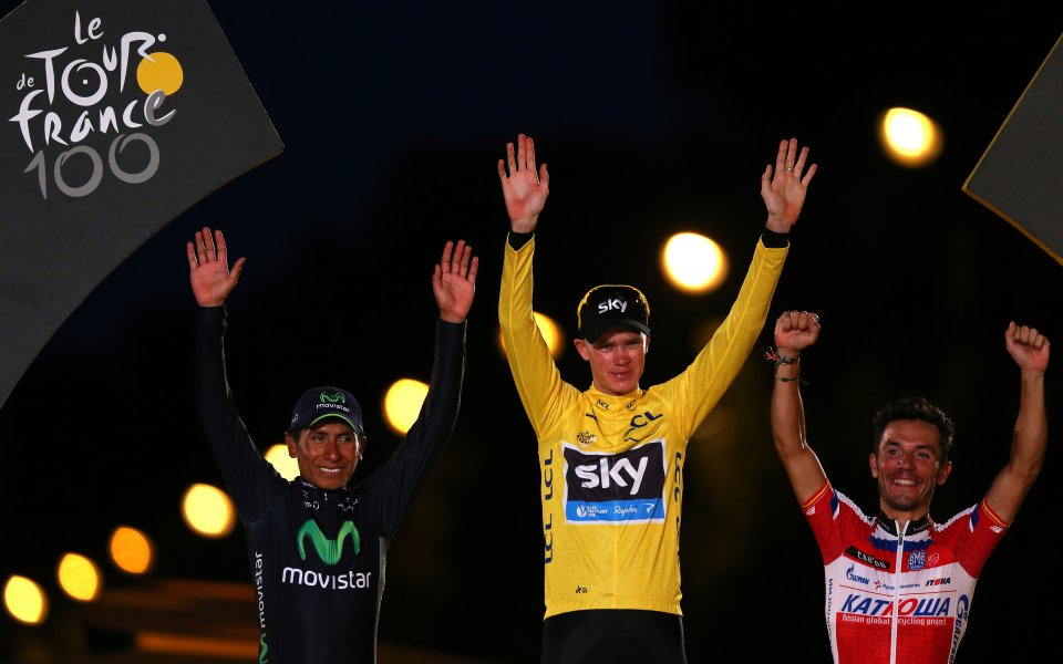 Крис Фруум триумфира в Тур Дьо Франс