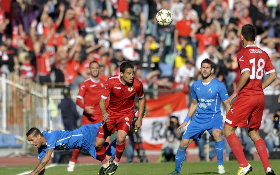 АУДИО: Трите гола на ЦСКА срещу Левски