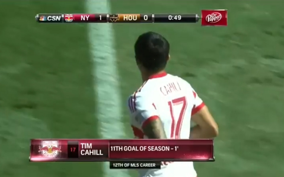 ВИДЕО: Кейхил вкара най-бързия гол в историята на МЛС, след само 7 секунди