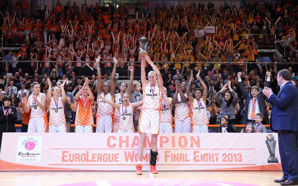 Финалите на женската Евролига ще са в Екатерининбург