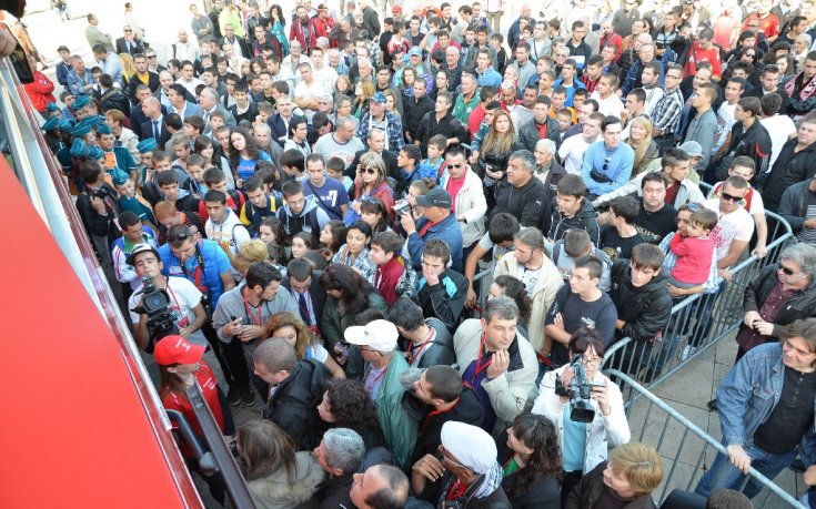 Христо Стоичков посрещна купата на ШЛ в Пловдив