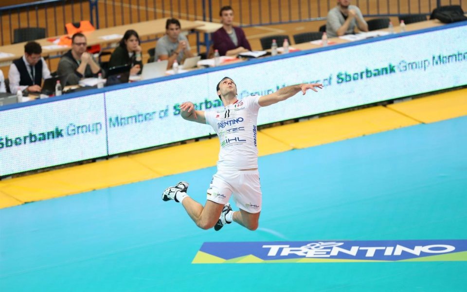 Супердебют за Ники Пенчев в ШЛ, Соколов изведе Тренто до победа