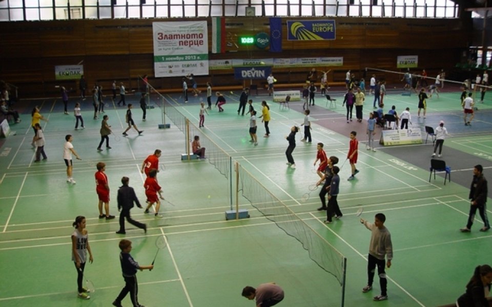 Над 170 деца взеха участие в турнира по бадминтон за купа София „Златното перце“