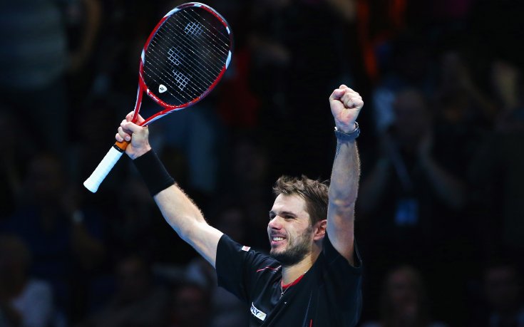 Вавринка откри Финалите на световния тур с победа над Бердих