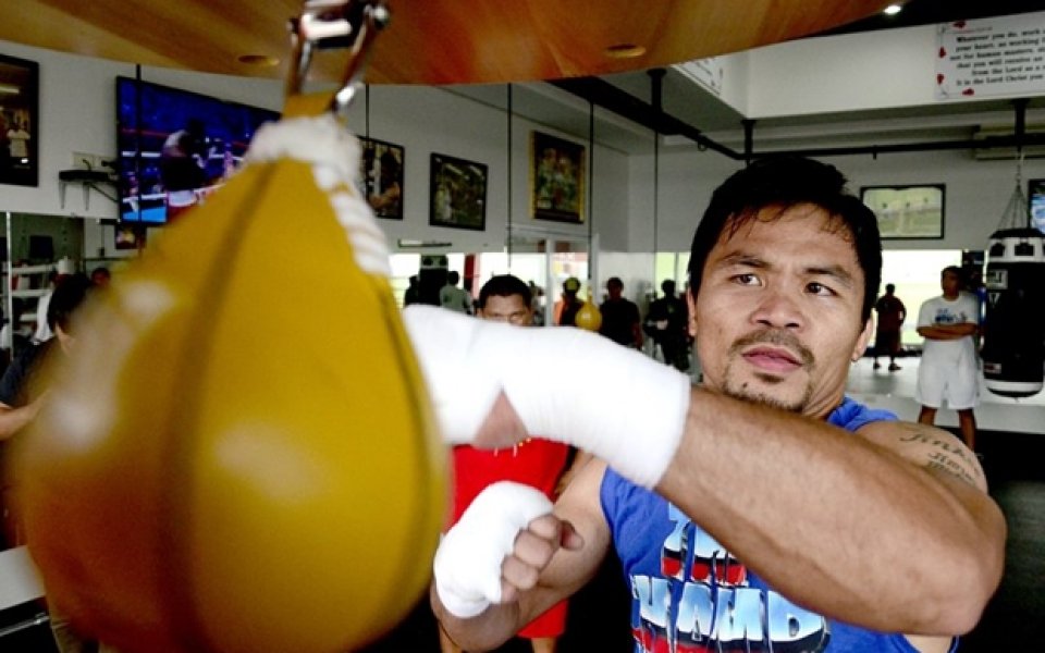 Пакиао победи Риос в боя за пояса на WBO