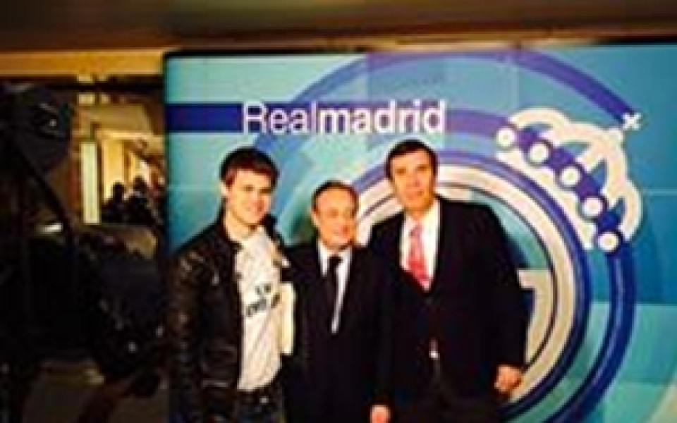 Силвио Данаилов се срещна с президента на Реал Мадрид Флорентино Перес