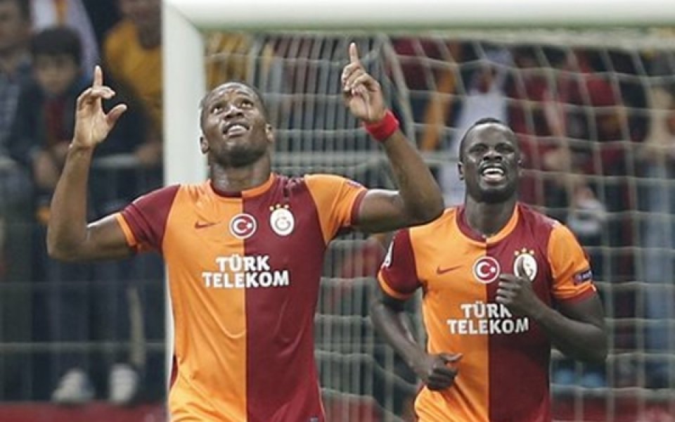 Дни след геройството срещу Юве, Дрогба спаси Галатасарай от загуба в Турция